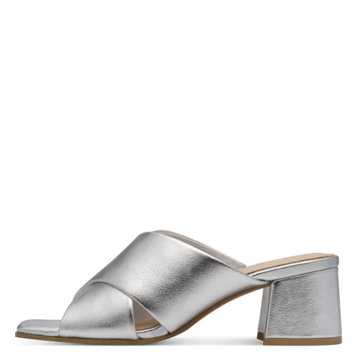 Marco Tozzi Cross Front Block Heel Sandal