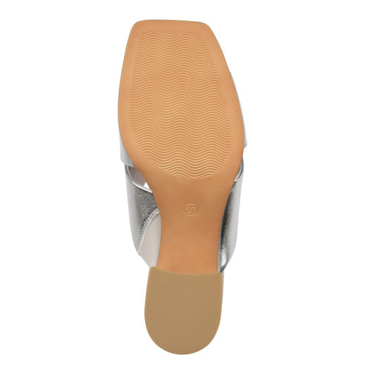 Marco Tozzi Cross Front Block Heel Sandal