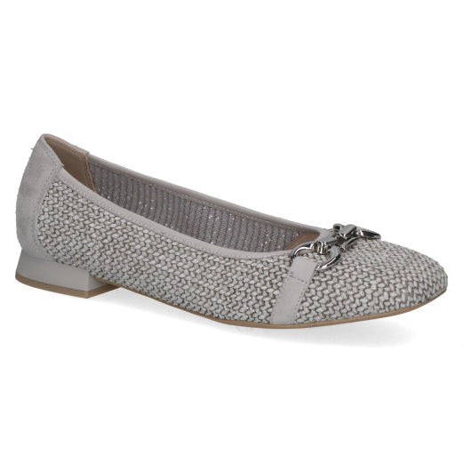 Caprice ladies Snaffle Trim Low Heel Pump