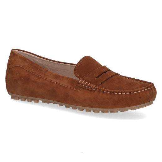 Caprice Ladies Flexi Sole Casual Suede Loafer