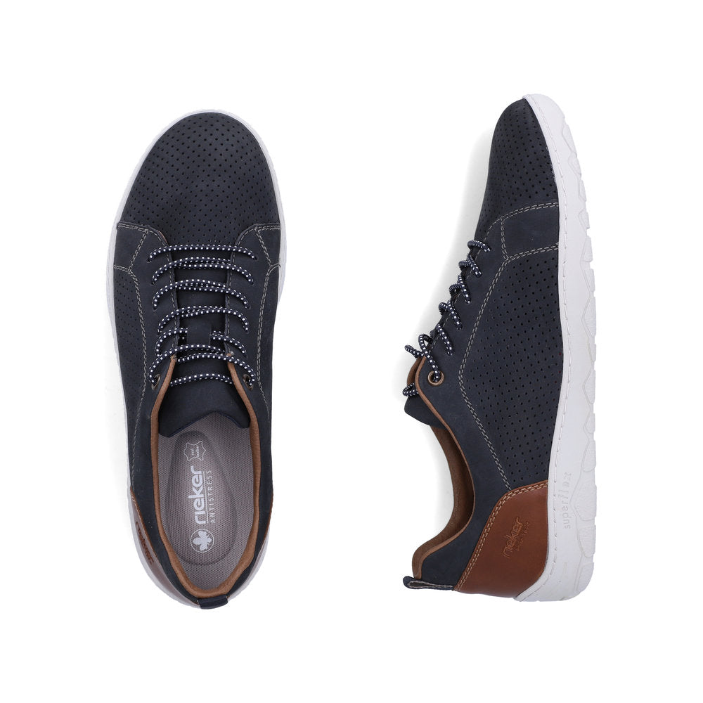 Rieker Gents Cup Sole Super Soft Lace Up Sneaker