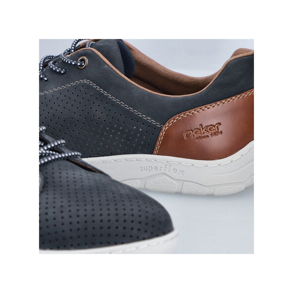 Rieker Gents Cup Sole Super Soft Lace Up Sneaker