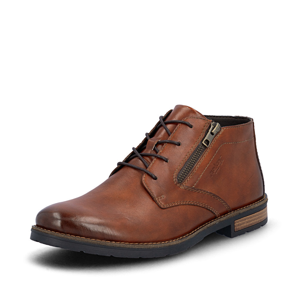 Rieker Gents Lace Up Zip Side Chukka Boot