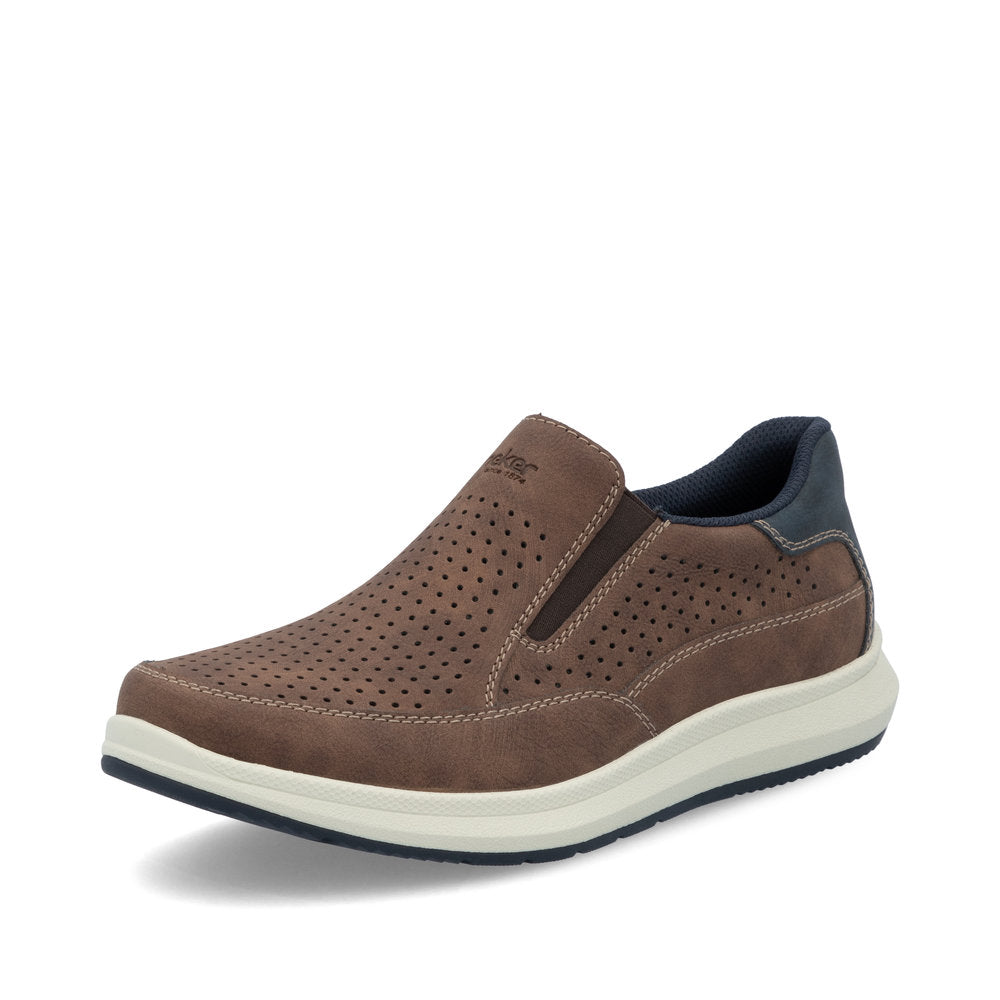 Rieker Gents Slip On Moccasin