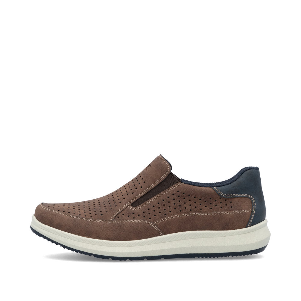 Rieker Gents Slip On Moccasin