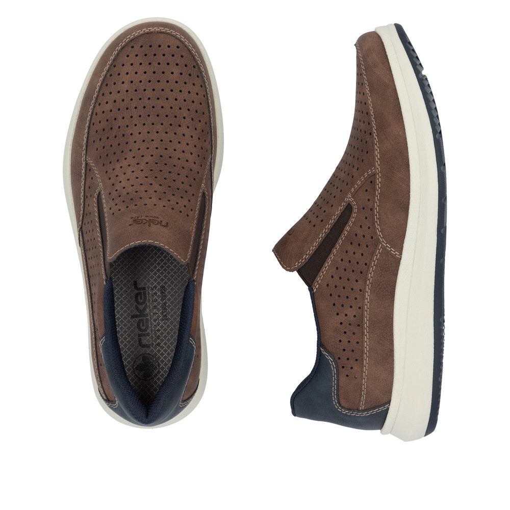 Rieker Gents Slip On Moccasin