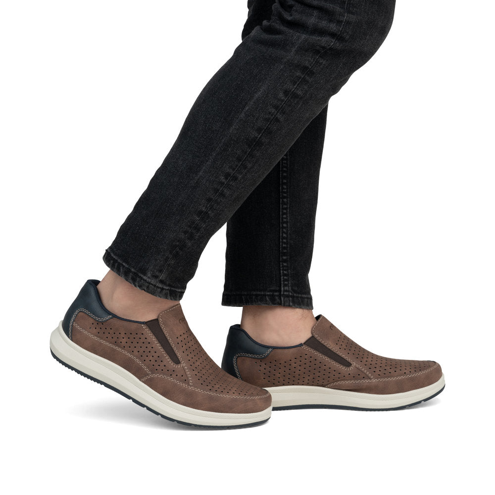 Rieker Gents Slip On Moccasin
