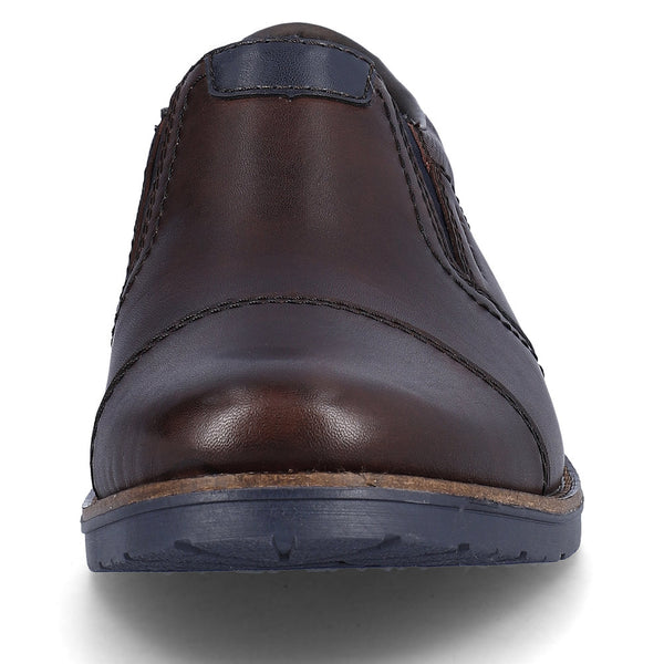 Rieker Men's Classic Toe Cap Slip On Shoe