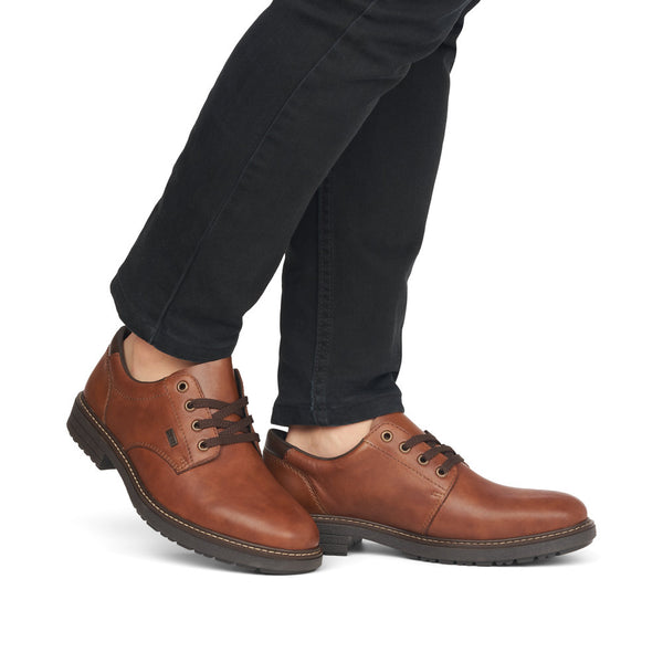 Rieker Men's Tex Lined chunky Sole Lace Up