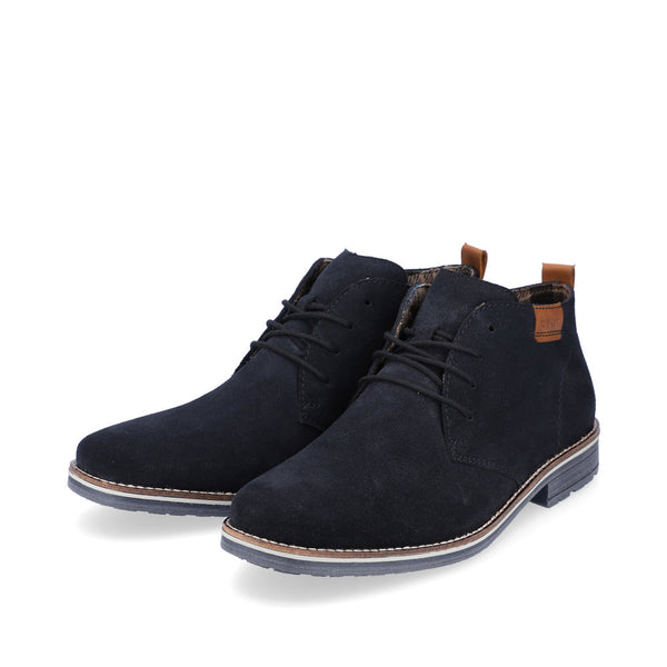 Rieker Men's Lace Up Suede Chukka Boot
