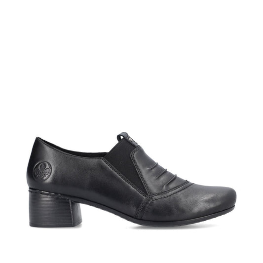 Rieker Ladies Block Heel Trouser Shoe