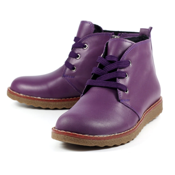 Lunar Claire Ladies Leather Lace Up Chukka Boot