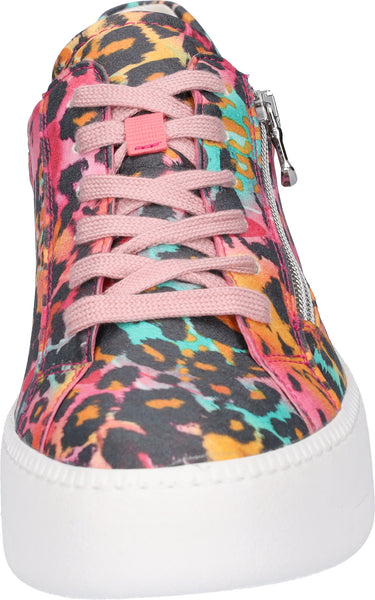 WaldLaufer Nicky Ladies Multi Coloured Zip Side Sneaker