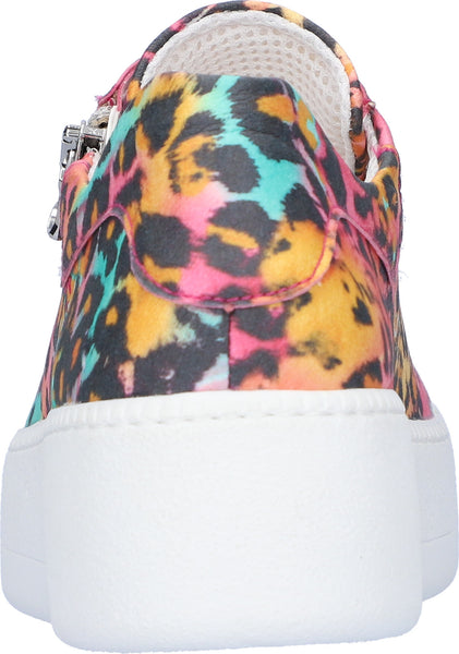 WaldLaufer Nicky Ladies Multi Coloured Zip Side Sneaker