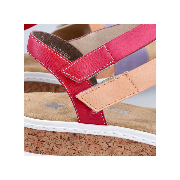 Rieker Ladies Cross Strap Adjustable Sandal