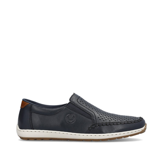 Rieker Men's Perforated Vamp Slip On Casual