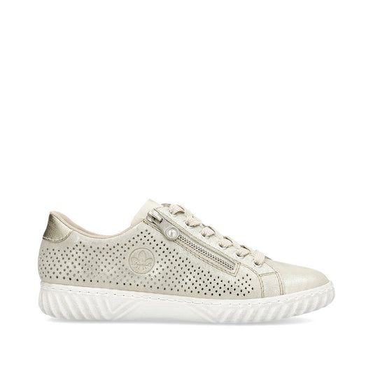 Rieker Ladies Zip Side Sneaker