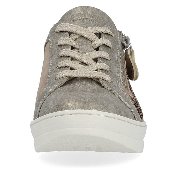 Remonte Ladies Odense Zip And Lace Up Sneaker