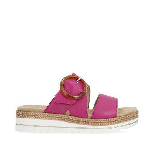 Remonte Ladies Lugano Strap And Buckle Mule Sandal