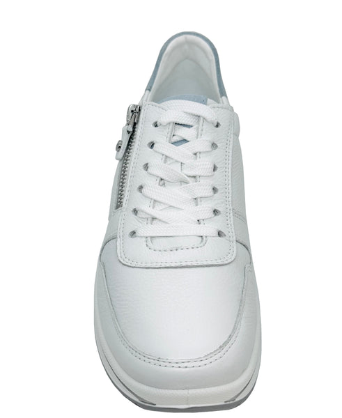Ara Ladies Sapporo lace up and zip sneaker