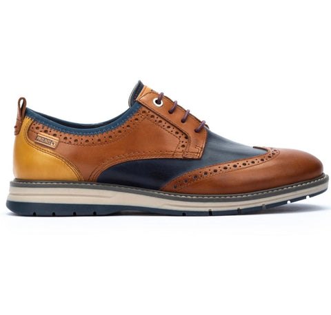 Pikolinos Mens Canet Two Tone Lace Up Shoe