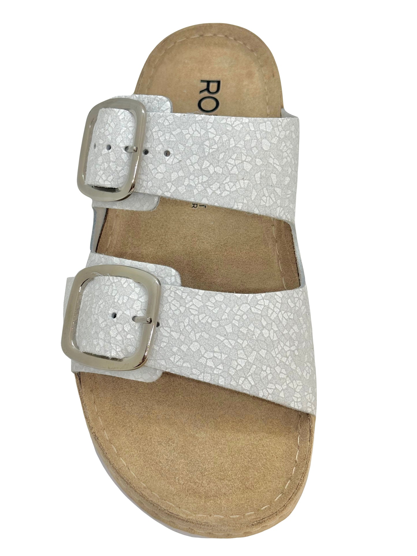 Rohde Rodigo Ladies Double Buckle Footbed Sandal