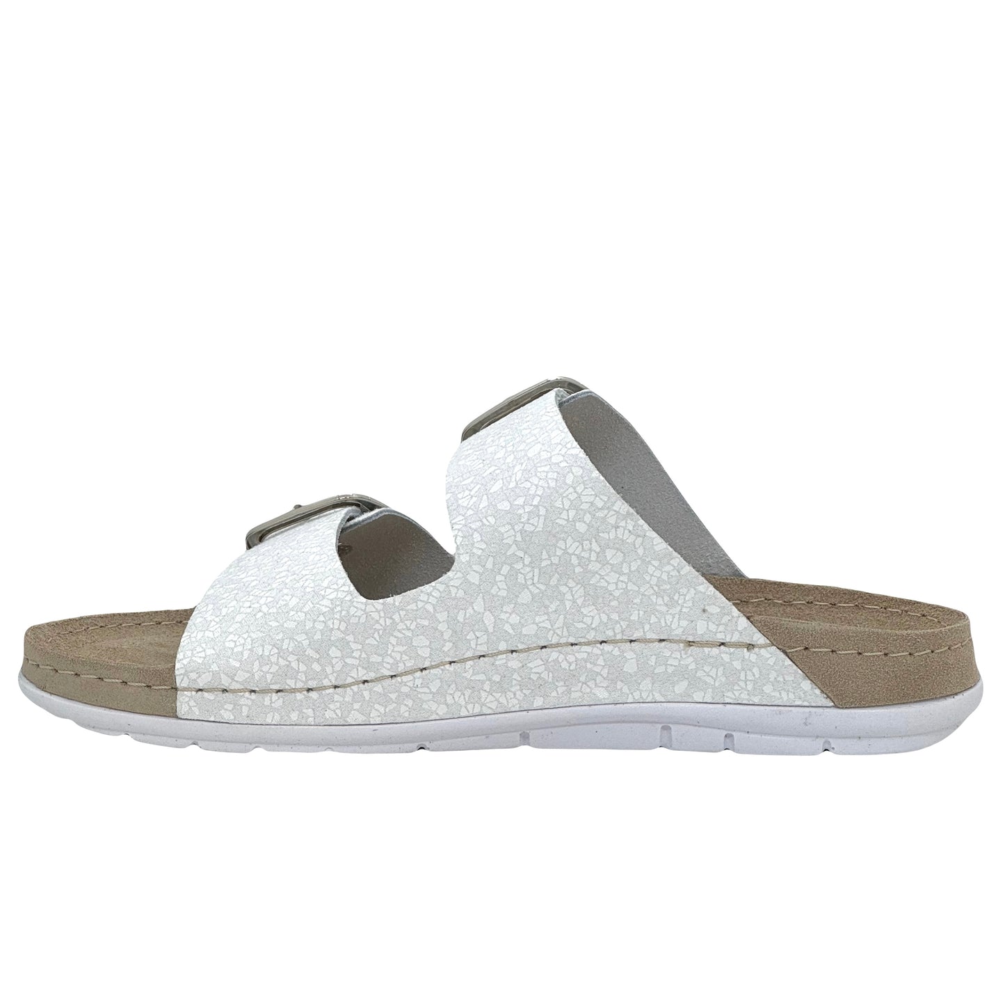 Rohde Rodigo Ladies Double Buckle Footbed Sandal