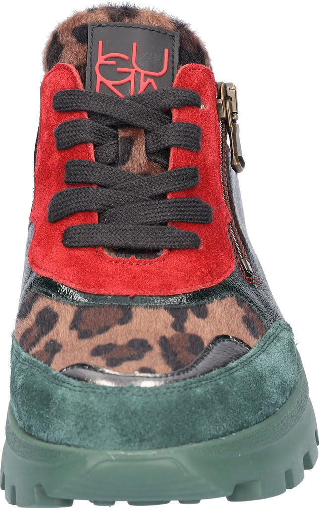 Waldlaufer Ladies Multi Colour Lace Up Sneaker â Hobson Shoes