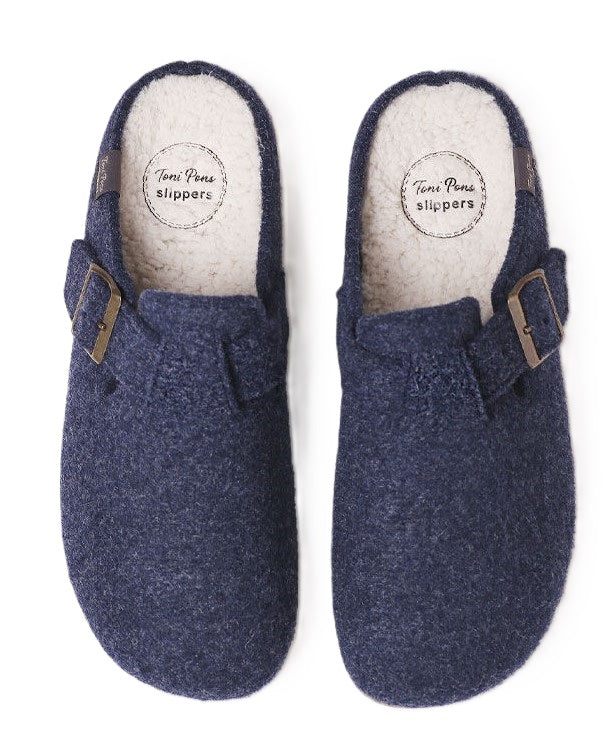 Toni Pons Norton Mens Backless Slipper Hobson Shoes