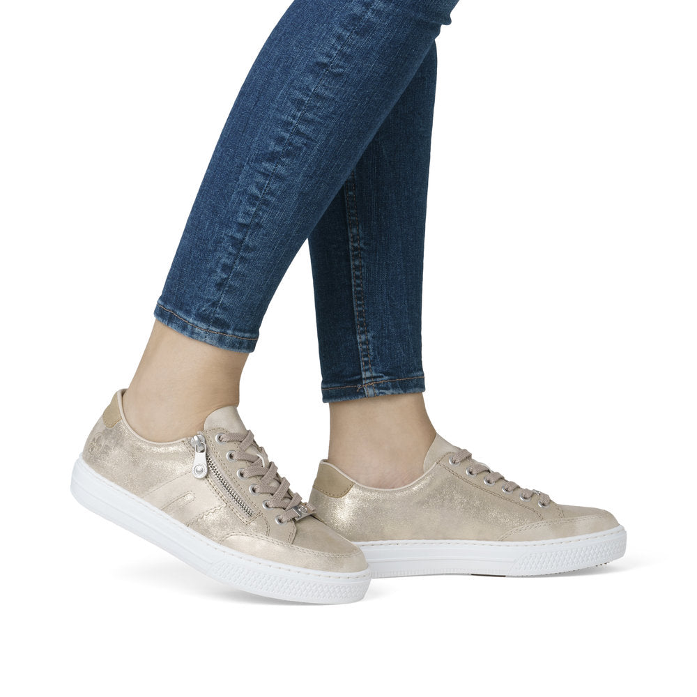 Rieker Ladies Zip Side Sneaker