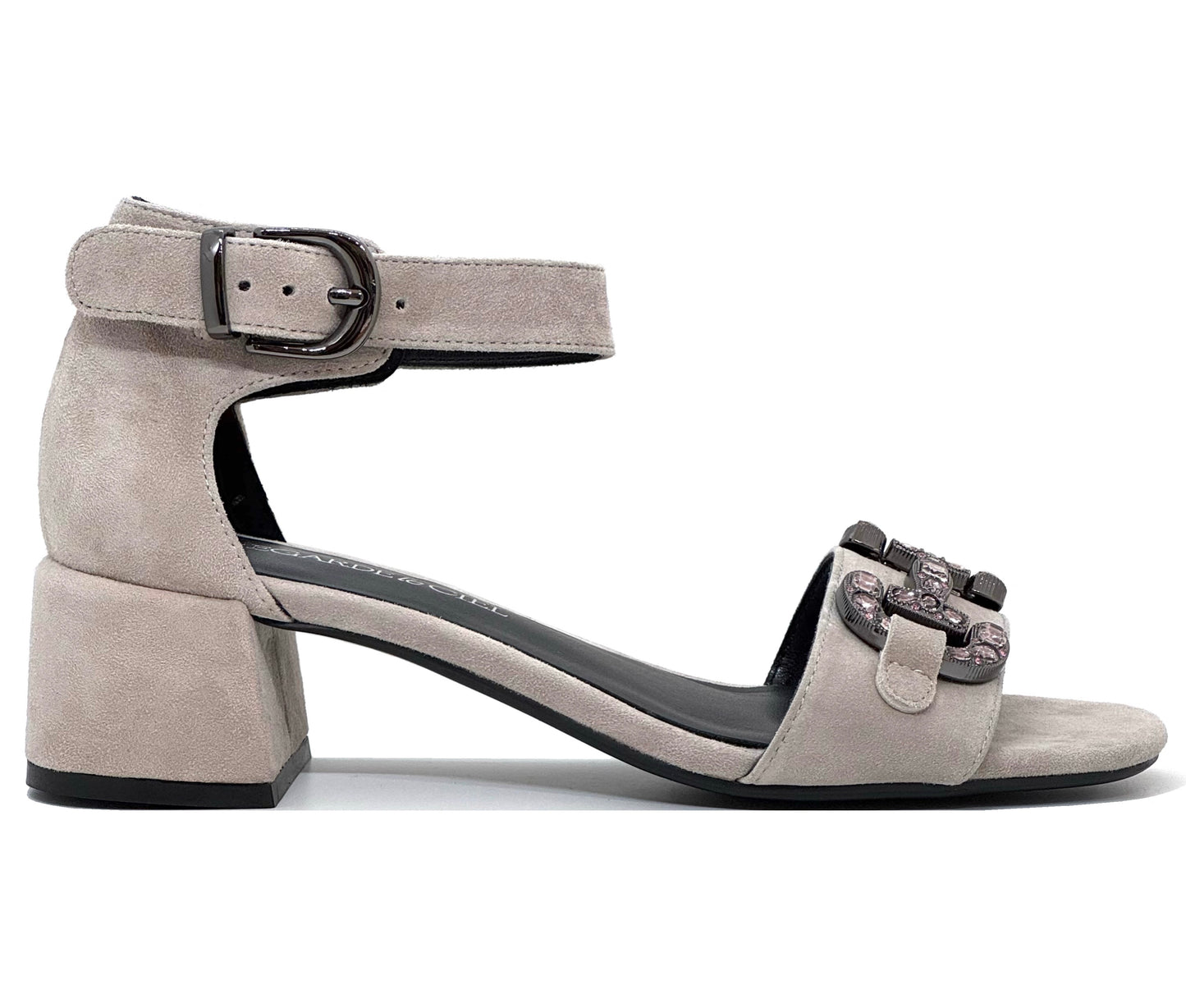 Regarde Le Ciel Ladies Block Heel Sandal