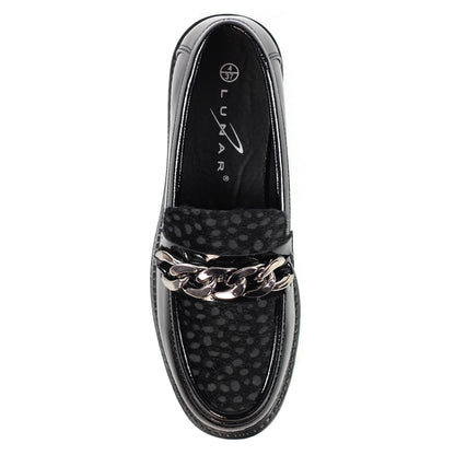 Lunar Checo Snaffle Trim Chunky Sole Loafer