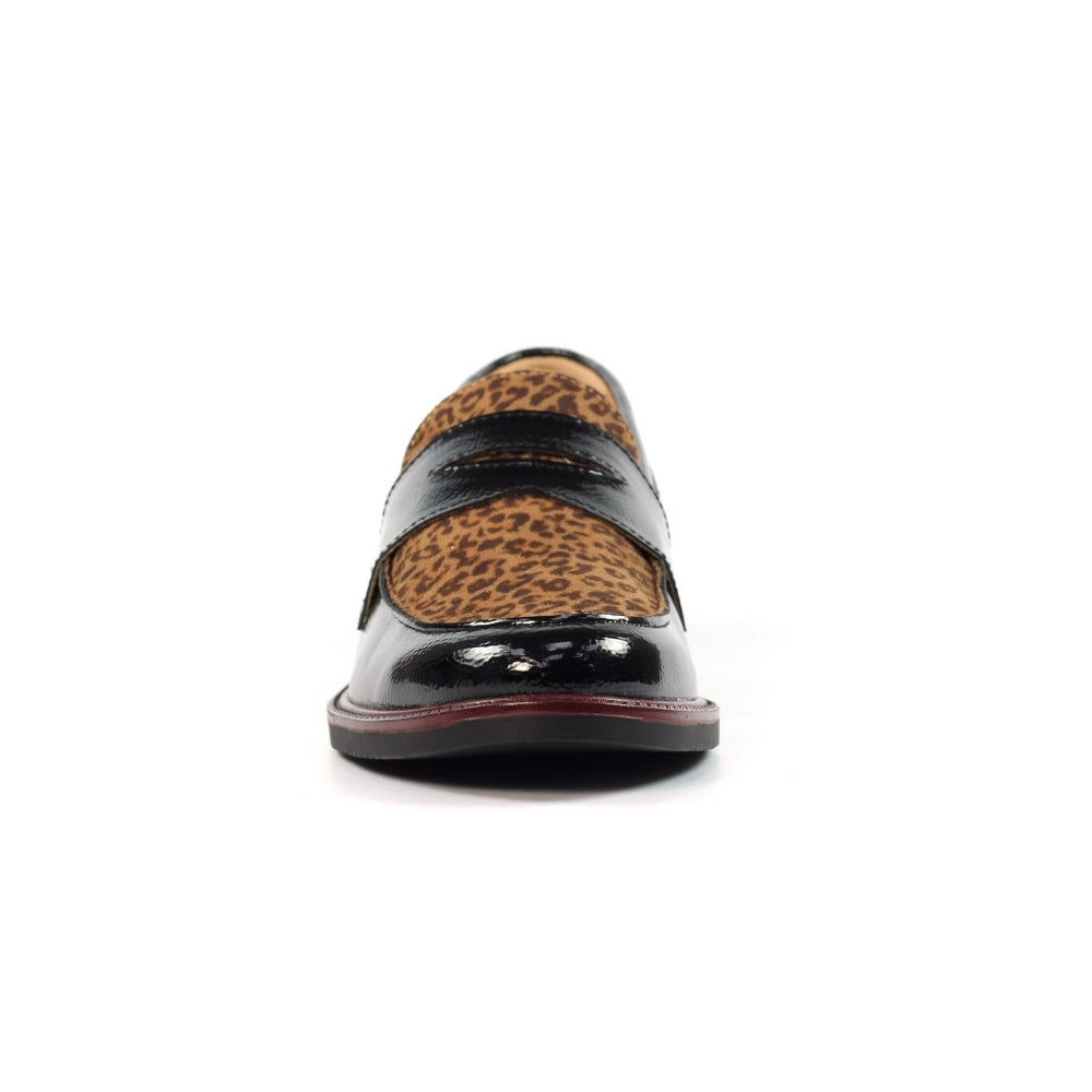 Lunar Titan ladies Animal Print Vamp Loafer