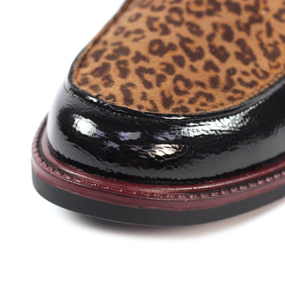 Lunar Titan ladies Animal Print Vamp Loafer