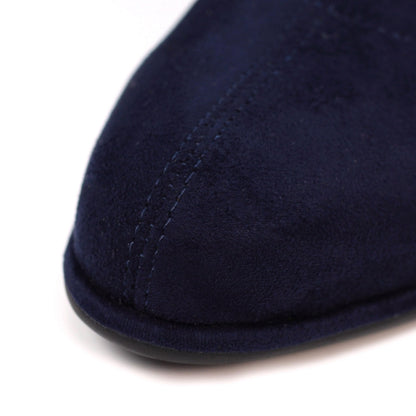 Lunar Sage ladies Block Heel Microfibre Ankle Boot