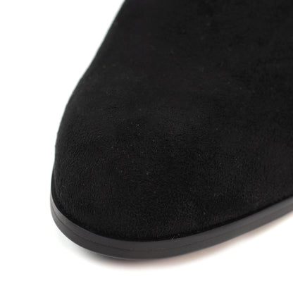 Lunar Switch Ladies Feature Heel Microfibre Ankle Boot