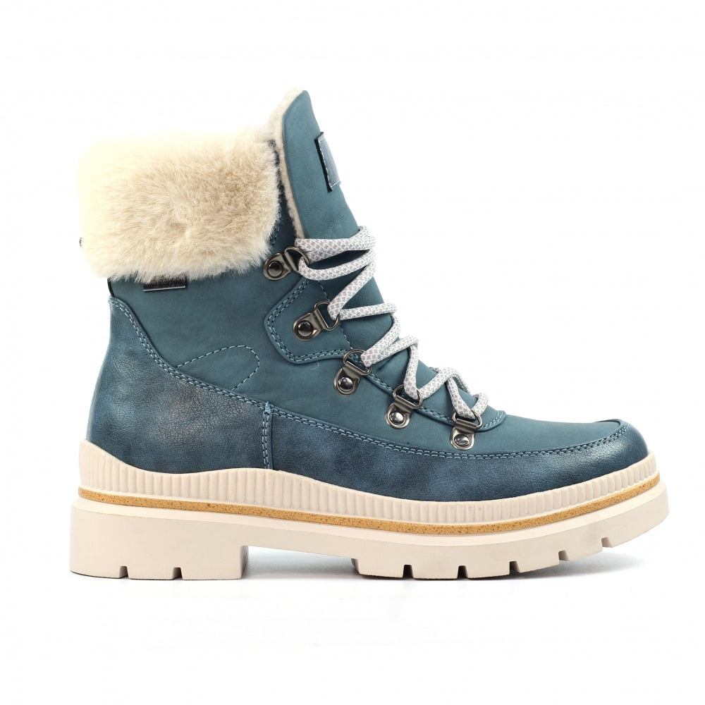 Lunar Evelyn Ladies Lace Up Waterproof Ankle Boot