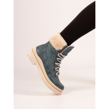 Lunar Evelyn Ladies Lace Up Waterproof Ankle Boot