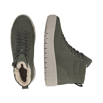 Remonte Ladies Flatform Lace Up Sneaker Boot