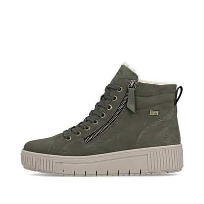 Remonte Ladies Flatform Lace Up Sneaker Boot