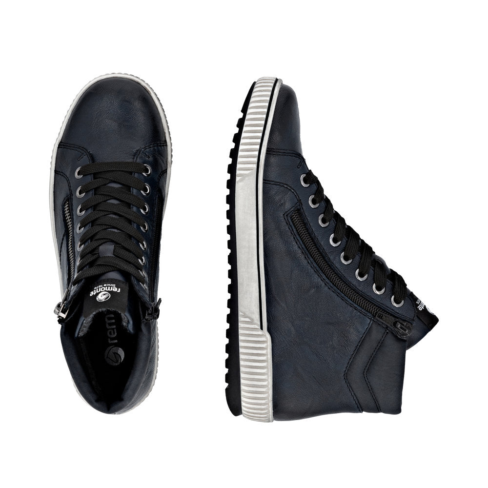 Remonte Ladies Lace Up Tex Lined Sneaker Boot