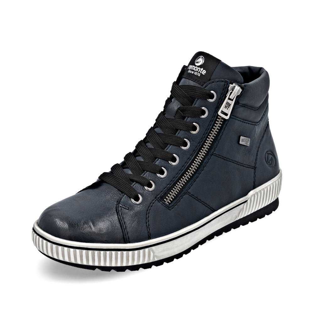 Remonte Ladies Lace Up Tex Lined Sneaker Boot