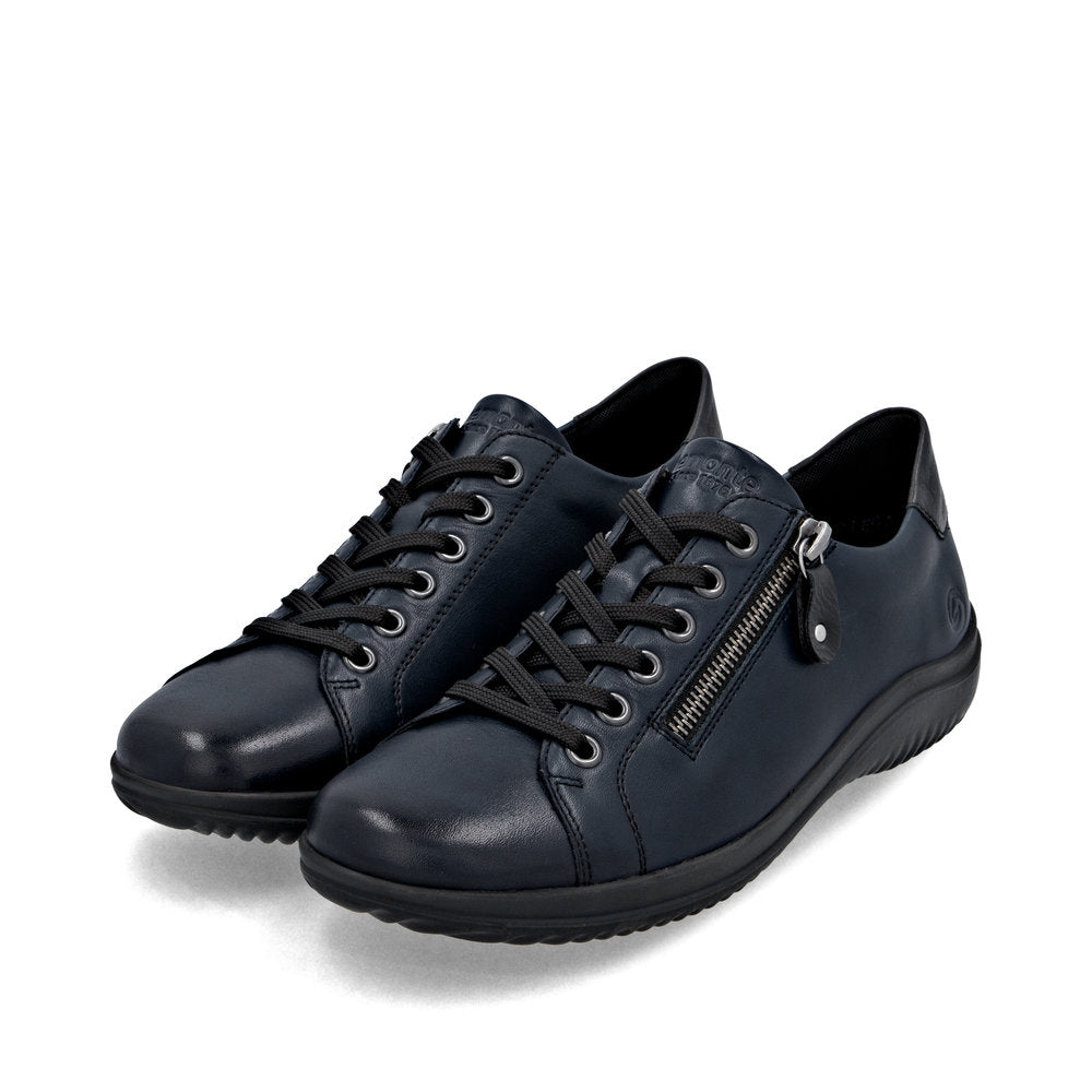 Remonte Ladies Zip and Lace Up Shoe