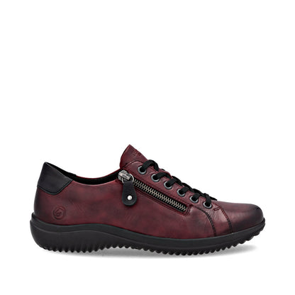 Remonte Ladies Side Zip and Lace Up Casual Shoe