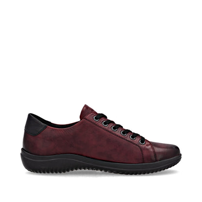 Remonte Ladies Side Zip and Lace Up Casual Shoe
