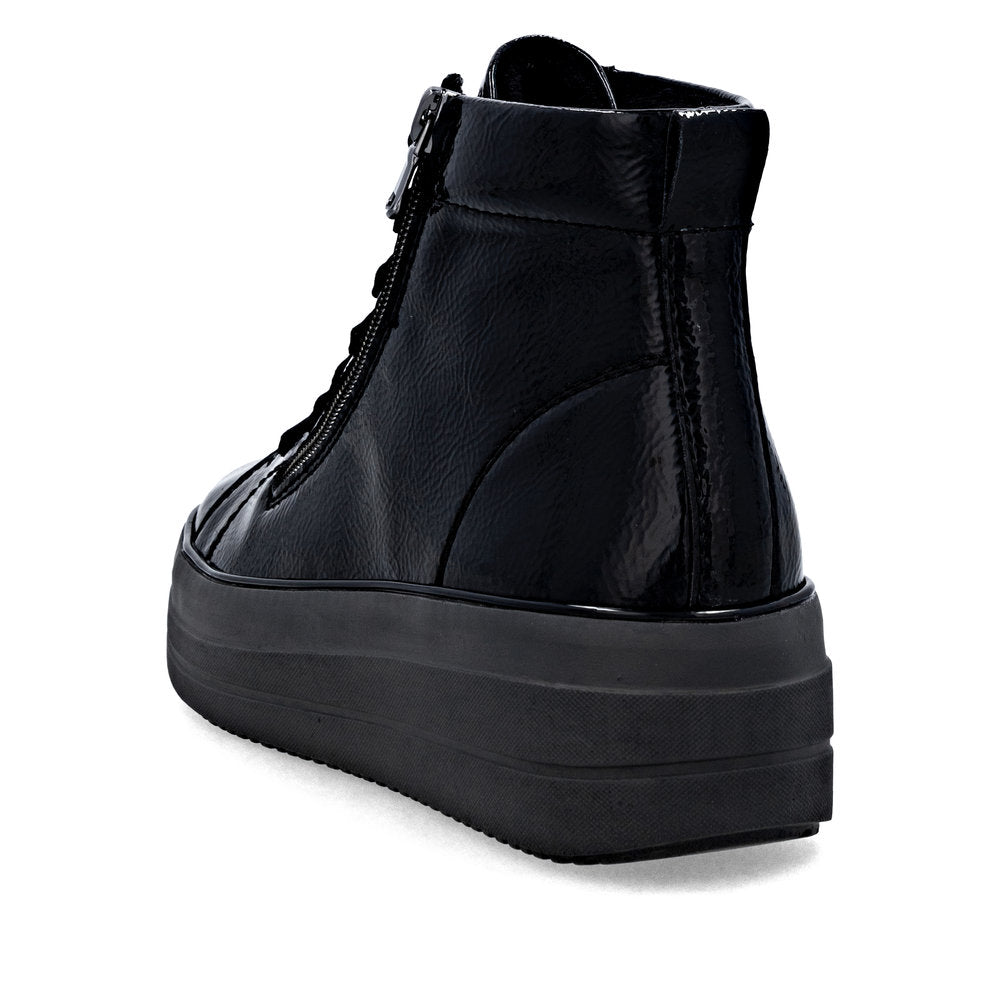 Remonte Ladies Charm Trim Lace Up Sneaker Boot