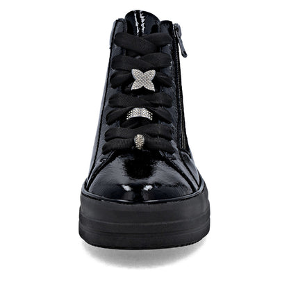 Remonte Ladies Charm Trim Lace Up Sneaker Boot