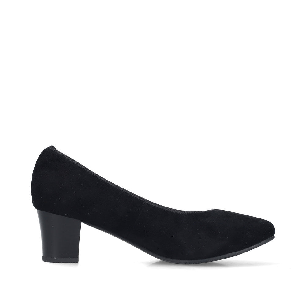 Rieker Ladies Block Heel Court Shoe