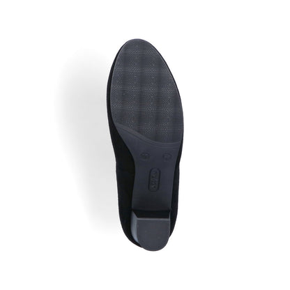 Rieker Ladies Block Heel Court Shoe