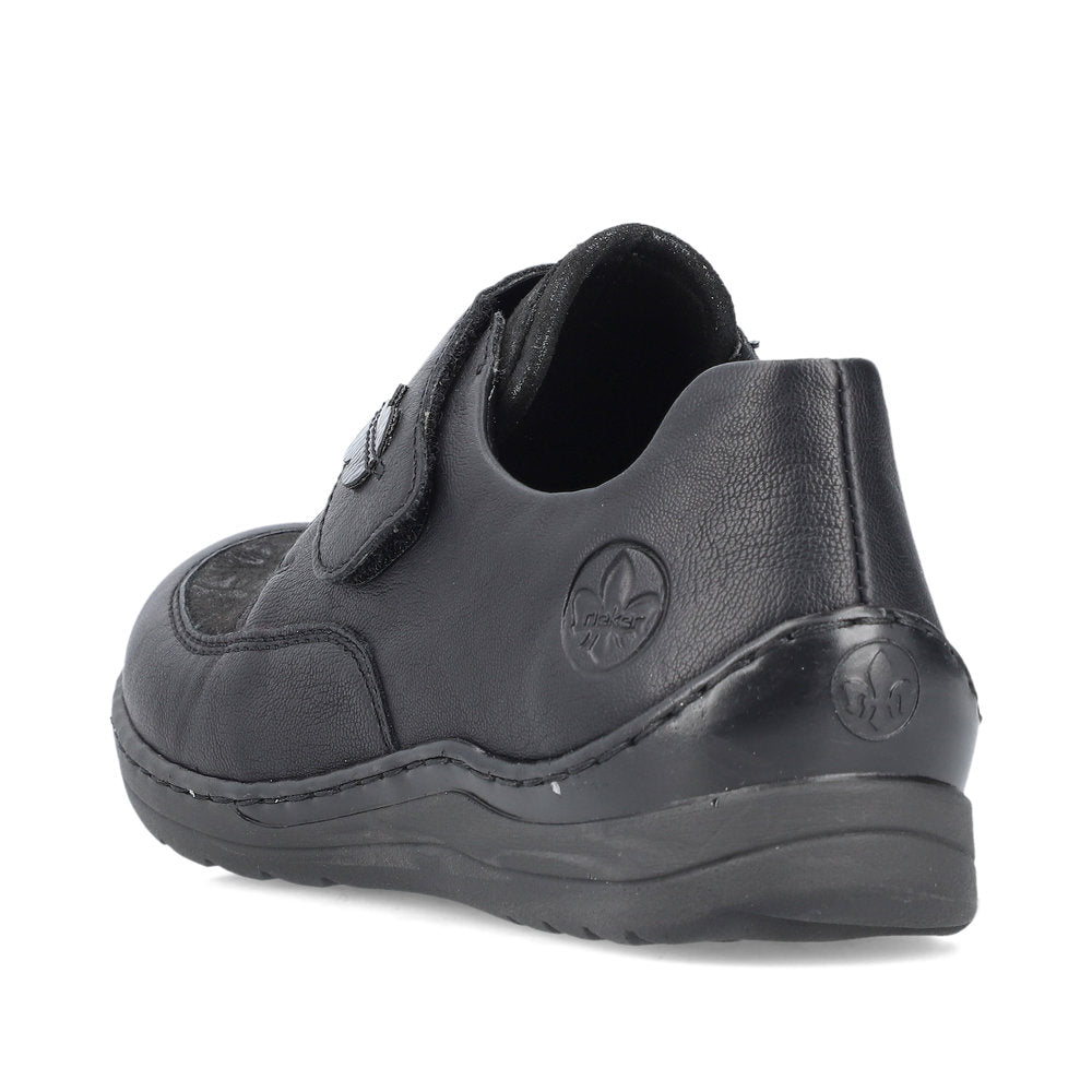 Rieker Ladies Stretch Front Velcro Shoe